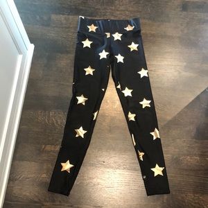 NWOT Terez star leggings xs